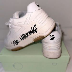 Off White mens sneaker White